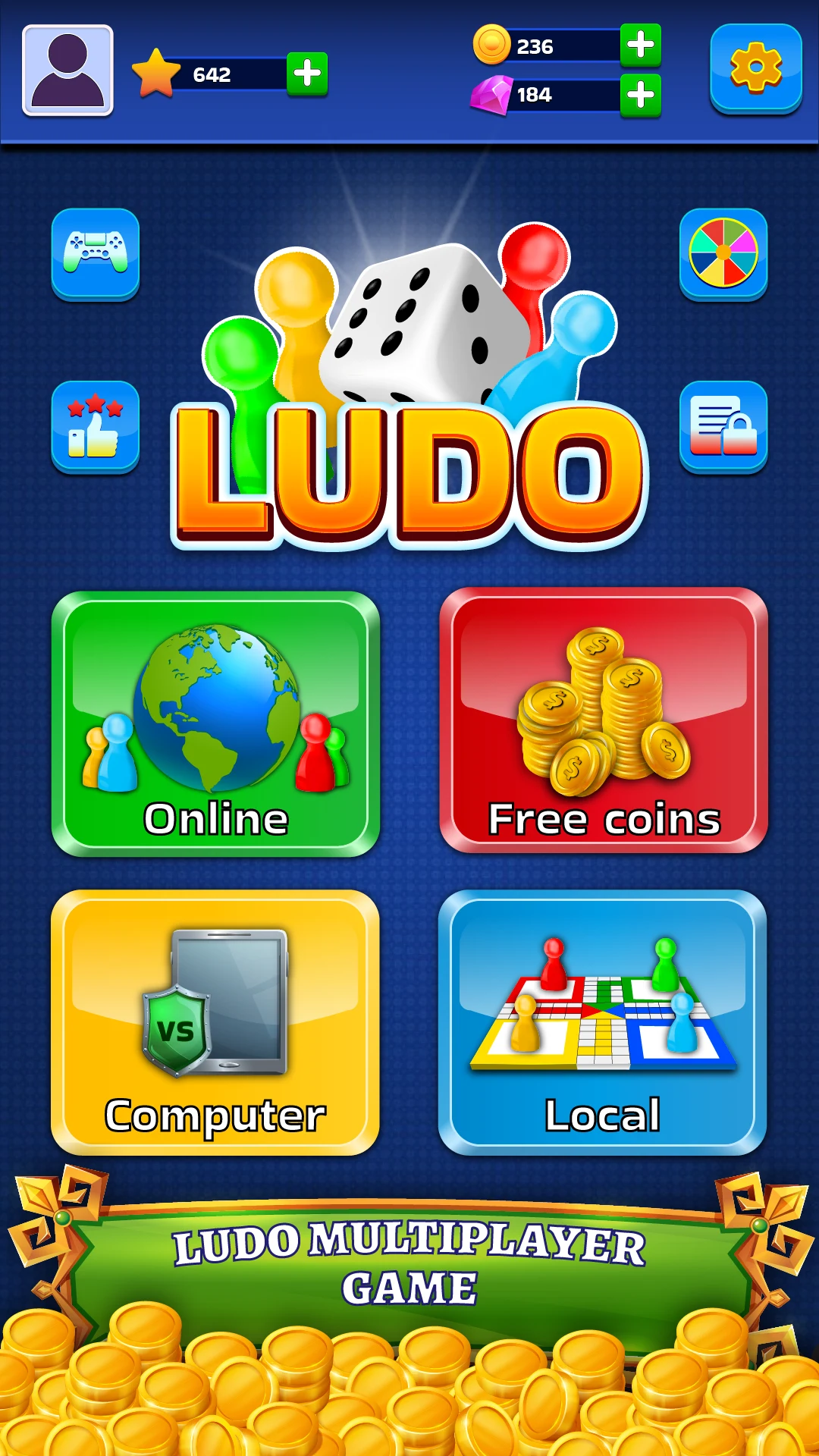 Ludo Online Multiplayer Game screenshot