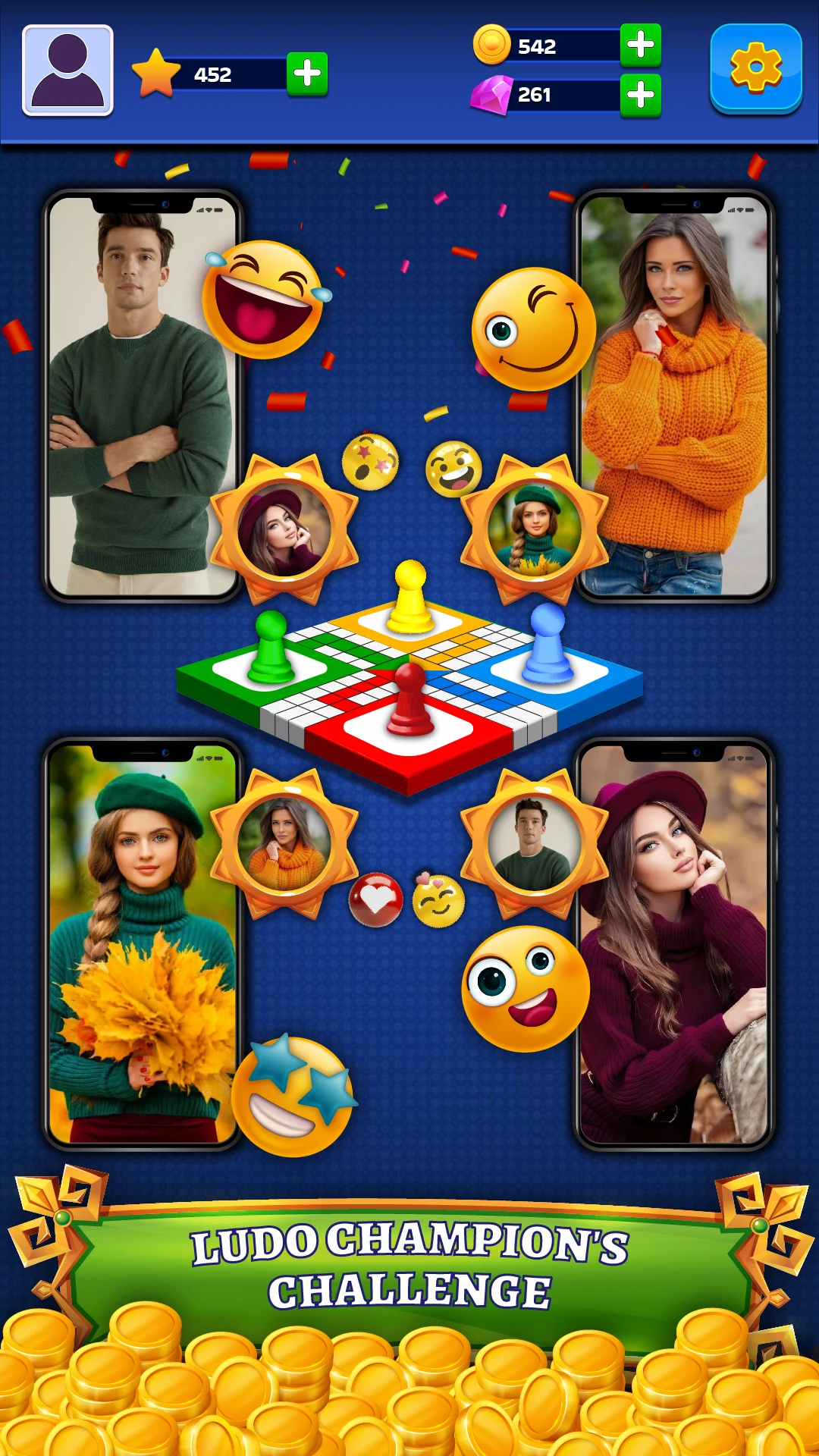 Ludo Online Multiplayer Game screenshot